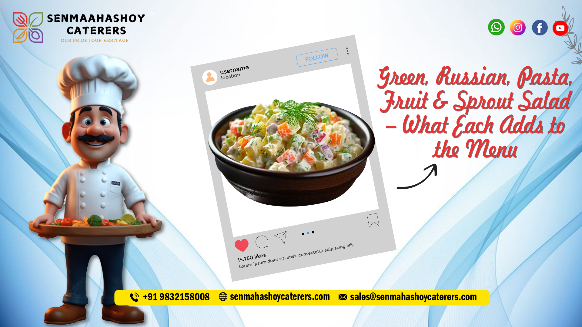 Best Salad Types for Kolkata Catering Menus